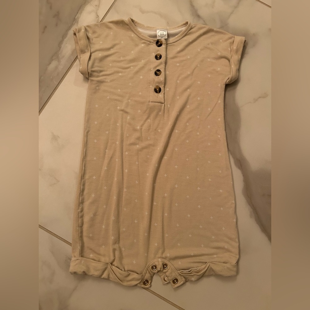 Lou Lou & Company Tan Bodysuit